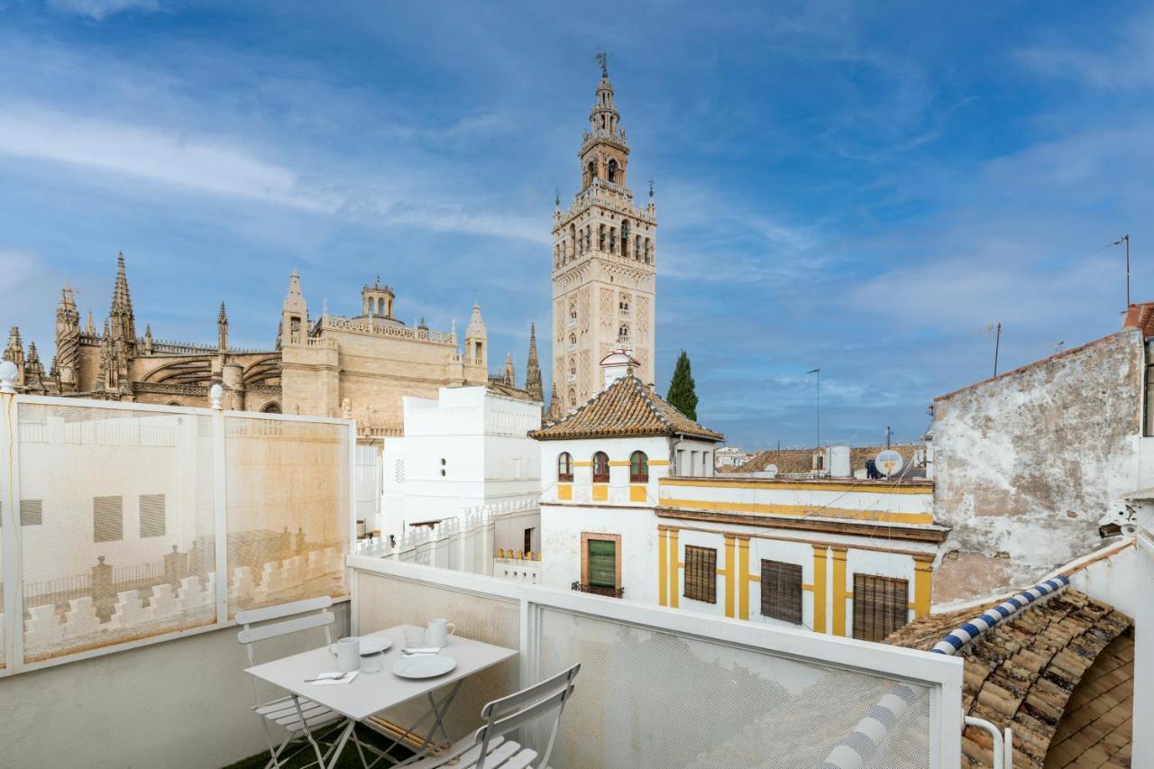 Ferienwohnung Historic Building Cathedral Sevilla Exterior foto